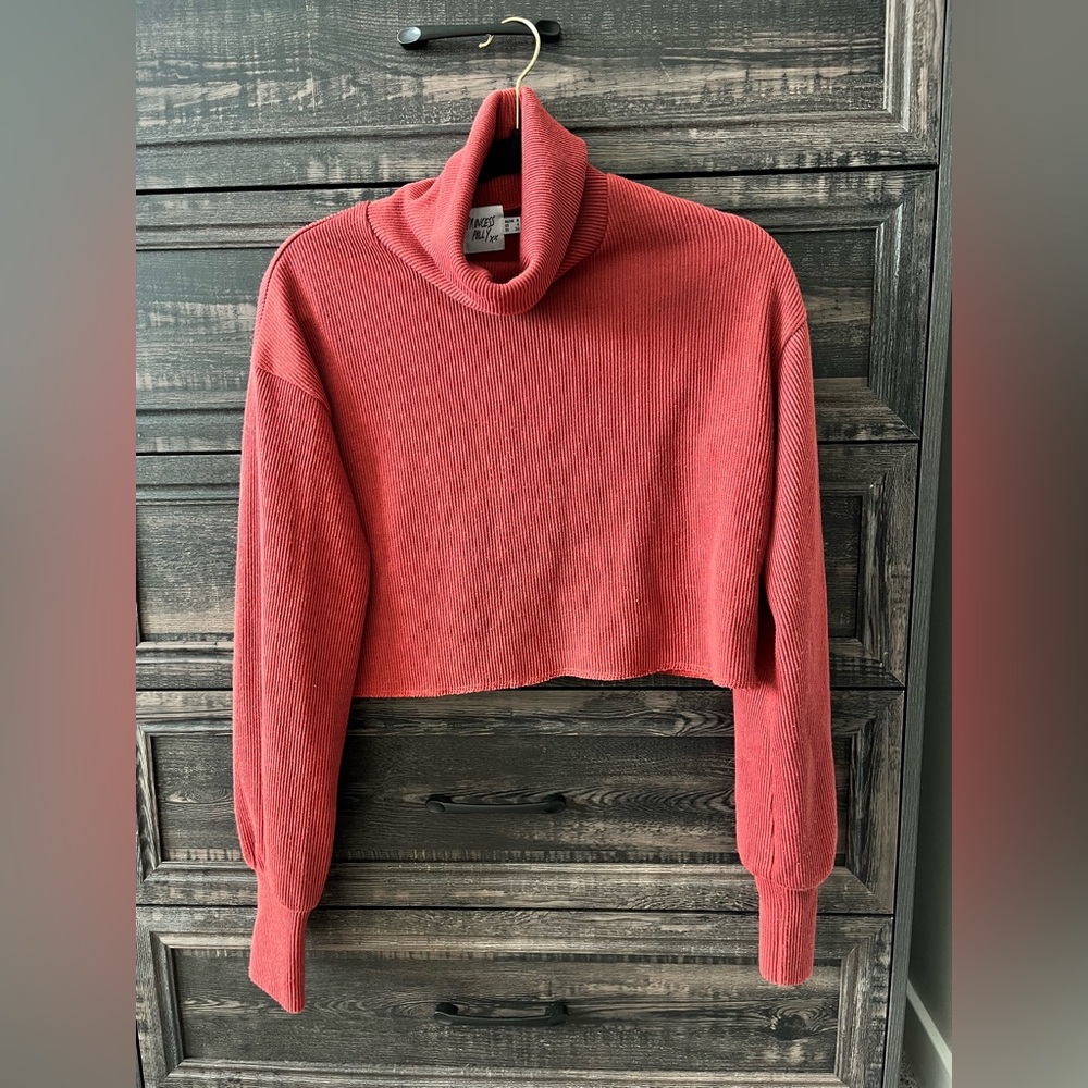 Princess Polly Cropped Turtleneck sweater size 4